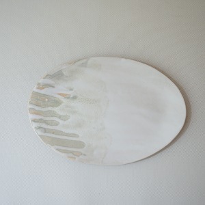 Elvis Roberton Ceramics Oval plate