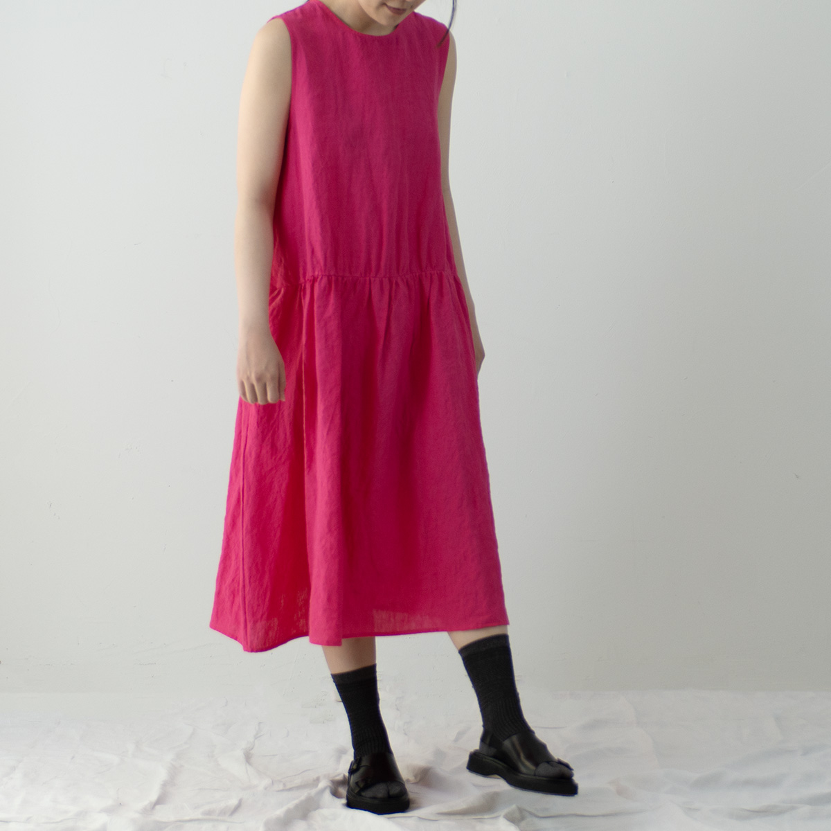 Apuntob P1758 Dress (raspberry)