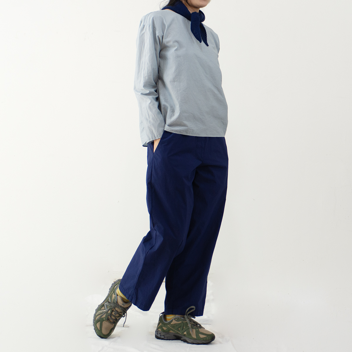 Manuelle Guibal Worker Pants Crino ( imperial blue)