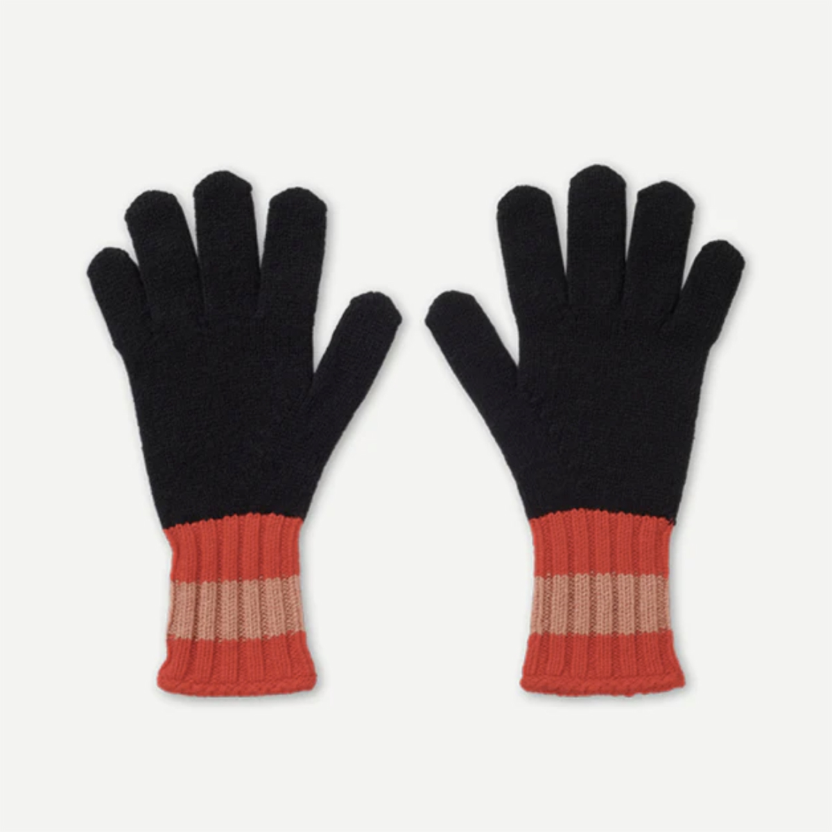 Jogordon Felt  Gloves ( black, cumin )
